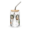 Vintage Halloween Can-shaped glass